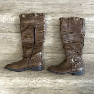 Just Fab Knee High Boots